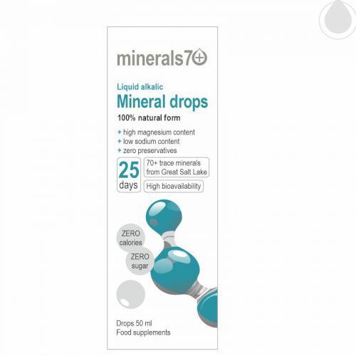 Minerals7+ Minerals drops liquid 50 ml alcalic