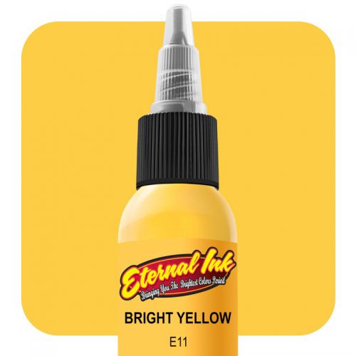 Tusz do tatuażu eternal ink standard color bright yellow 30 ml