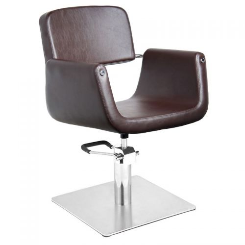 Gabbiano fotel fryzjerski helsinki brązowy