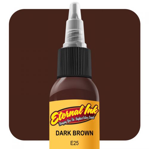 Tusz do tatuażu eternal ink standard color dark brown 30 ml
