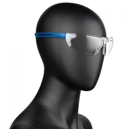 Okulary ochronne uvex x-fit niebieskie