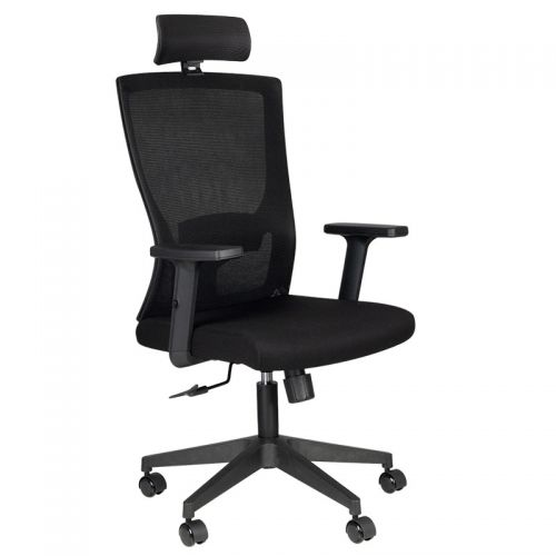 Fotel biurowy comfort 32h czarny