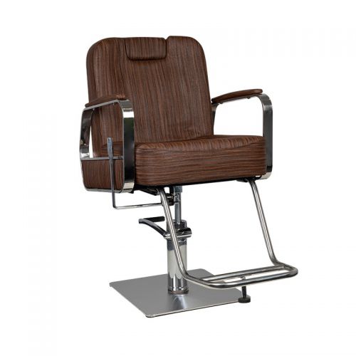Gabbiano fotel fryzjerski barberski hs88011b brązowy