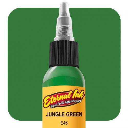 Tusz do tatuażu eternal ink standard color jungle green 30 ml