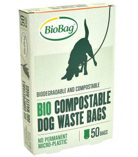 BioBag Worki Na Psie Odchody bidegradowalne 50 szt