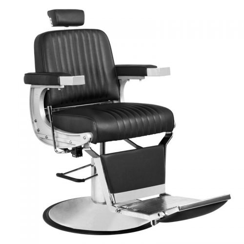 Gabbiano fotel barberski continental czarny