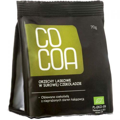 Cocoa Orzechy Laskowe w surowej czeko BIO 70g