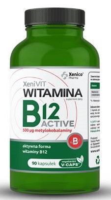Xenicopharma Witamina B12 Active 90 Kap
