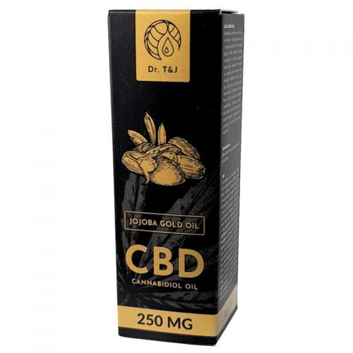 Dr T&J Olej Jojoba Gold Bio CBD 250 mg 50 ml