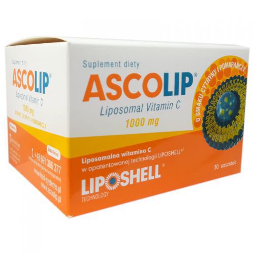 Genexo Ascolip Liposomal Vitamin C smak cytryny