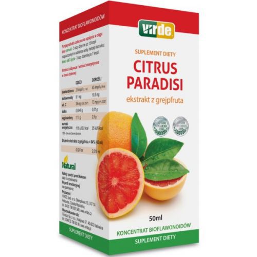 Virde Citrus Paradis 50 ml Wzmacnia Odporność