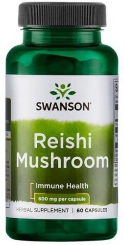 Swanson Reishi Mushroom 600 Mg 60 K
