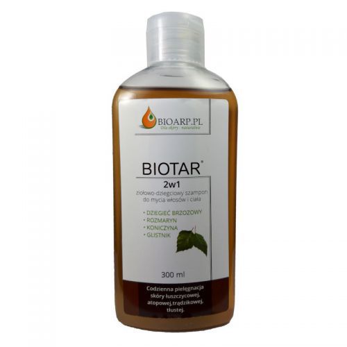 Biotar Szampon 2w1 ziołowo-dziegciowy 300 ml